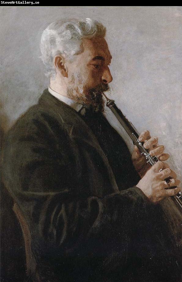 Thomas Eakins The Oboe player